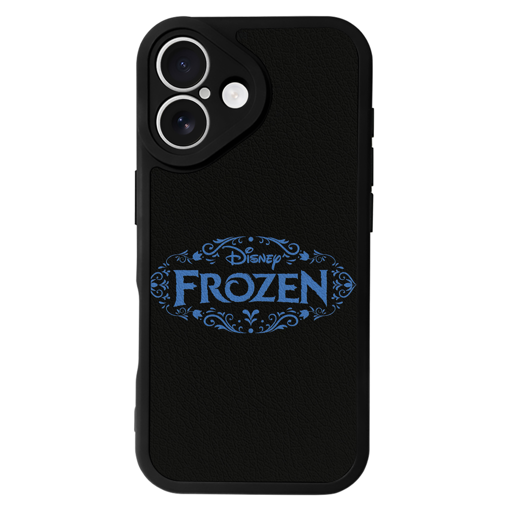 （画像用） アナと雪の女王 アンナ エルサ Frozen Anna Elsa 【iPhone 16シリーズ対応】シリコンスマホケース（レザー調） 材質：シリコン
